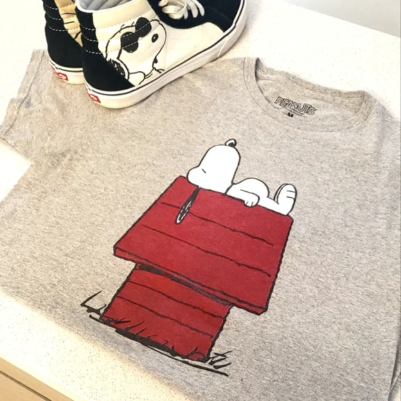 Vintage PEANUTS T-Shirt Short Sleeve - Picture 5 of 7